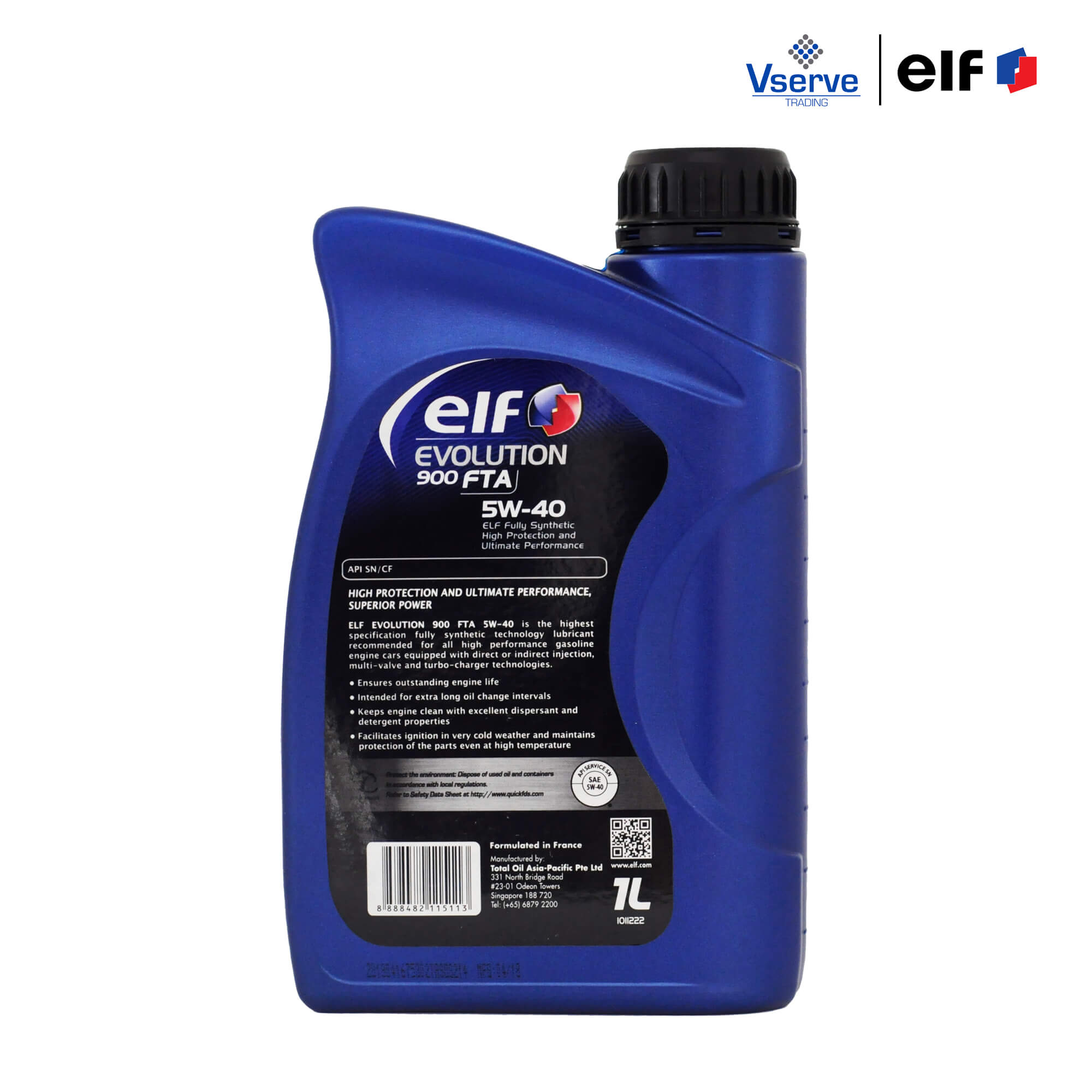 Elf Evolution 900 SXR  Leader in lubricants and additives